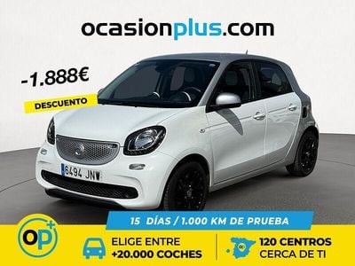Usado Smart ForFour Edition #1 71 CV (52 kW) 2016 Blanco Utilitario