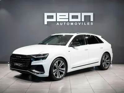 Usado Audi Q8 S-line plus 231 CV (169 kW) 2021 Blanco SUV