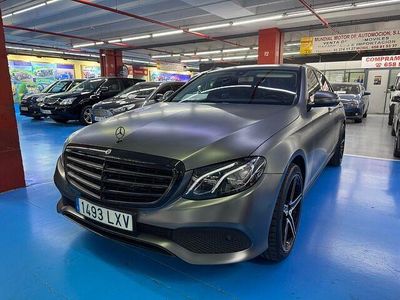 Negro Usado 2016 Mercedes E200 Avantgarde Berlina | 22.990 € (Caro)