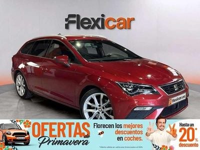 Usado Seat Leon ST FR 150 CV (110 kW) 2019 Rojo Familiar