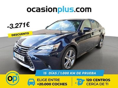 Usado Lexus GS300h 223 CV (164 kW) 2018 Negro Berlina