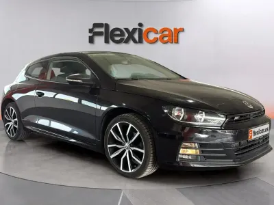Usado VW Scirocco R-line 125 CV (91 kW) 2017 Negro Coupe