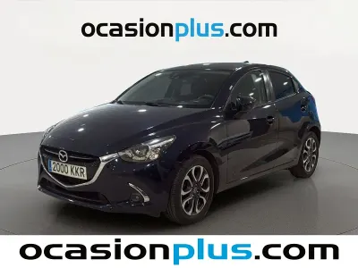 Käytetty Mazda 2 Luxury 90 HP (66 kW) 2018 Sininen Viistoperä