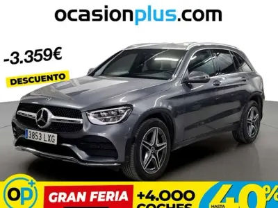 Usado Mercedes GLC200 163 CV (119 kW) 2022 Gris SUV