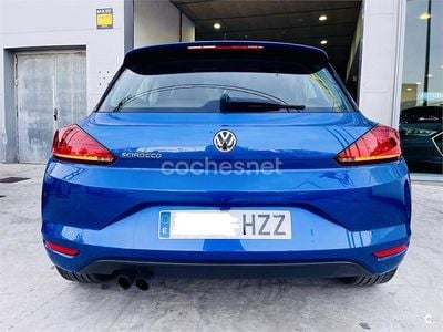 Usado VW Scirocco R-line 125 CV (91 kW) 2014 Azul Coupe