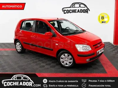 Usado Hyundai Getz GLS 82 CV (60 kW) 2004 Rojo Utilitario