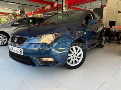Usado Seat Ibiza Style 105 CV (77 kW) 2013 Azul Berlina