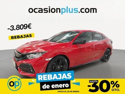 Rojo Usado 2019 Honda Civic Executive Berlina | 18.800 € (Precio justo)