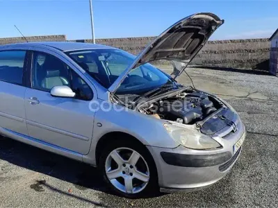 Usado Peugeot 307 136 CV (100 kW) 2004 Gris / plata Berlina