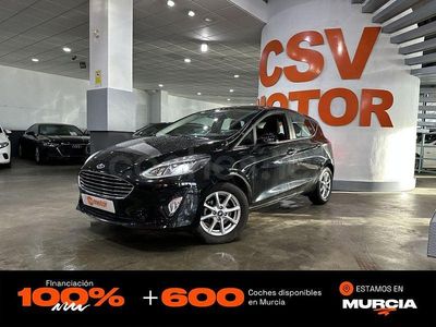 Usado Ford Fiesta Trend 75 CV (55 kW) 2021 Negro Utilitario