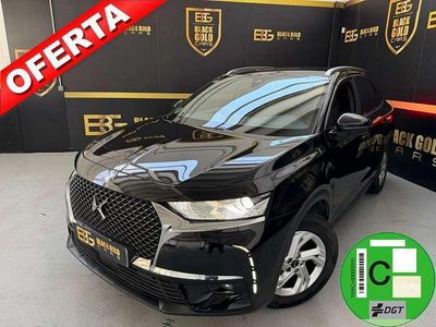 Usado DS Automobiles DS7 Crossback Be Chic 130 CV (95 kW) 2018 Negro SUV