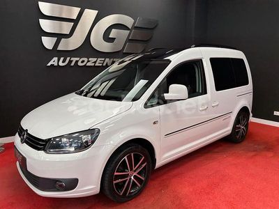 Usado VW Caddy Comfortline 102 CV (75 kW) 2013 Blanco Monovolumen