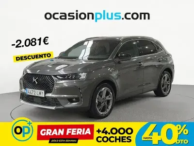 Usado DS Automobiles DS7 Crossback Grand Chic 300 CV (220 kW) 2021 Gris SUV