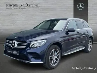 Usado Mercedes GLC350 320 CV (235 kW) 2016 Azul SUV