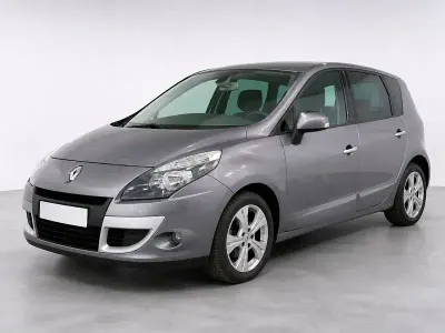 Käytetty Renault Scénic III Dynamique 110 HP (80 kW) 2011 Harmaa Tila-auto