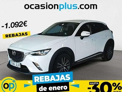 Blanco Usado 2016 Mazda CX-3 Luxury SUV | 13.658 € (Un poco caro)