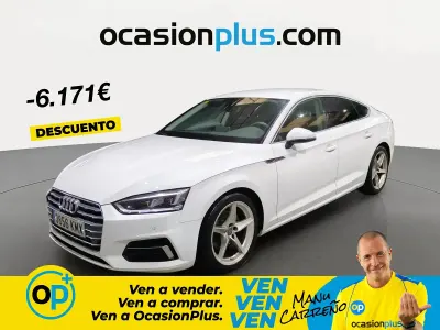 Usado Audi A5 Sport 150 CV (110 kW) 2018 Blanco Coupe