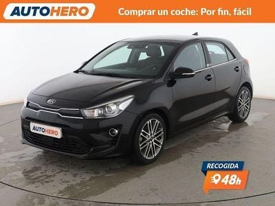 Usado Kia Rio 101 CV (74 kW) 2021 Negro Berlina