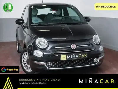 Usado Fiat 500 Dolcevita 70 CV (51 kW) 2022 Negro Utilitario