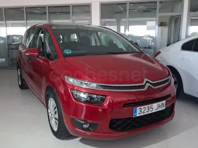 Usado Citroën C4 Picasso PureTech 131 CV (96 kW) 2015 Granate Monovolumen