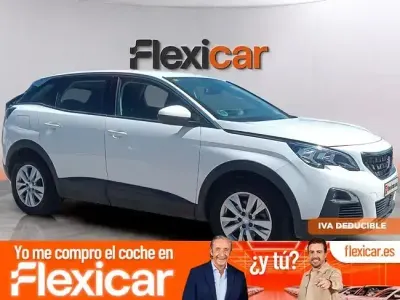 Usado Peugeot 3008 Active 130 CV (95 kW) 2020 Blanco SUV