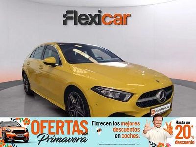 Usado Mercedes A180 116 CV (85 kW) 2021 Amarillo