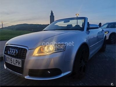Usado Audi A4 Cabriolet 140 CV (102 kW) 2009 Gris / plata Descapotable