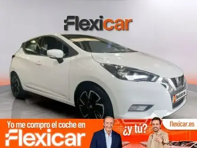 Usado Nissan Micra Acenta 92 CV (67 kW) 2021 Blanco Utilitario