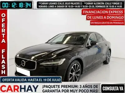 Usado Volvo S60 Momentum 197 CV (144 kW) 2021 Negro Berlina