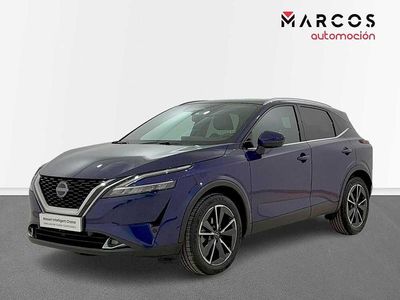 Usado Nissan Qashqai Tekna 140 CV (102 kW) 2022 Sapphire blue negroazul SUV