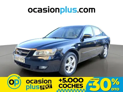 Usado Hyundai Sonata Comfort 140 CV (102 kW) 2007 Negro Berlina