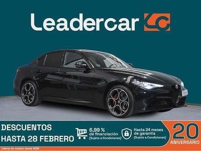Negro Usado 2021 Alfa Romeo Giulia Veloce Berlina | 33.900 € (Precio justo)