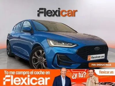 Usado Ford Focus ST-Line 125 CV (91 kW) 2022 Azul Berlina