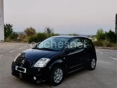 Usado Citroën C2 125 CV (91 kW) 2006 Negro Utilitario