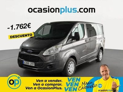Usado Ford Transit Custom Trend 170 CV (125 kW) 2017 Gris Familiar