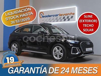 Negro Usado 2021 Audi Q5 Sportback S-Line SUV | 36.900 € (Precio justo)