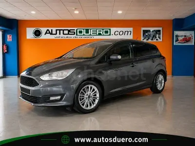 Begagnad Ford C-MAX Titanium 125 HK (91 kW) 2018 Grå Minibuss