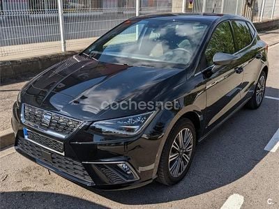 Usado Seat Ibiza XCELLENCE 90 CV (66 kW) 2018 Negro Utilitario