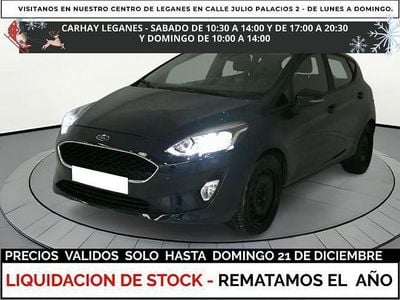 Azul Usado 2021 Ford Fiesta Trend Berlina | 10.990 € (Precio justo)