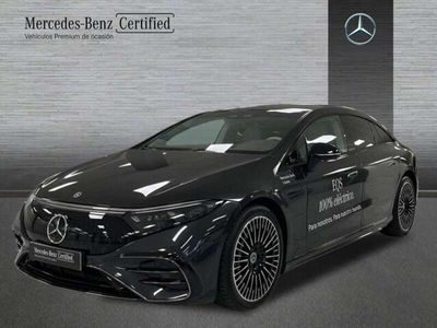 Verde Usado 2023 Mercedes EQS580 AMG line SUV | 99.100 €