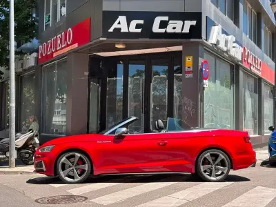 Usado Audi S5 Cabriolet 354 CV (260 kW) 2017 Rojo Descapotable