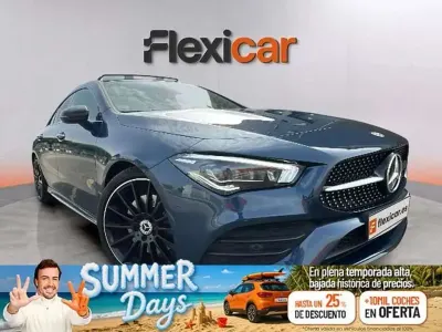 Usado Mercedes CLA200 163 CV (119 kW) 2022 Azul Coupe