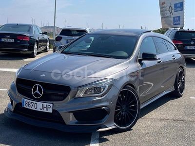Usado Mercedes CLA45 AMG Shooting Brake 381 CV (280 kW) 2015 Gris / plata Familiar