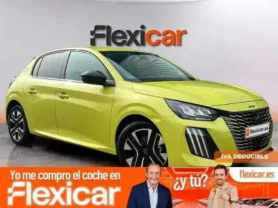 Usado Peugeot 208 Allure 100 CV (73 kW) 2025 Amarillo Utilitario
