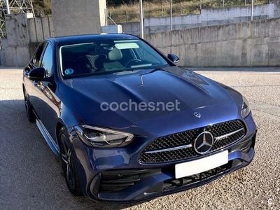 Usado Mercedes C220 200 CV (147 kW) 2023 Azul Berlina