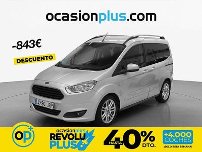 Usado Ford Tourneo Courier Titanium 100 CV (73 kW) 2016 Gris Monovolumen