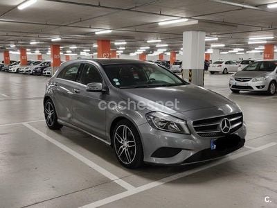 Usado Mercedes A220 AMG line 170 CV (125 kW) 2013 Gris / plata Berlina