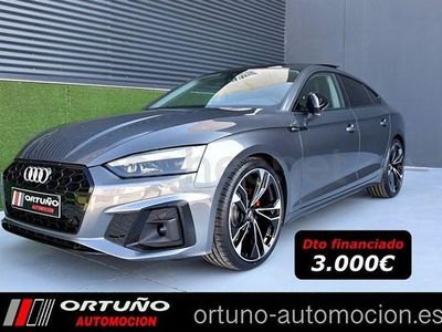 Usado Audi A5 Sportback S-Line 163 CV (119 kW) 2021 Gris / plata Utilitario