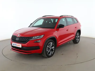 Usado Skoda Kodiaq SportLine 150 CV (110 kW) 2021 Rojo SUV