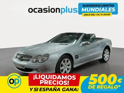 Usado Mercedes SL43 AMG AMG 245 CV (180 kW) 2006 Gris / plata Descapotable